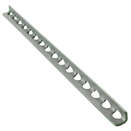 Szyna perforowana V 200 mm, widok produktu KNELSEN