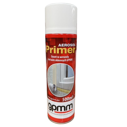 PRIMER AEROSOL 500 ml, przednia etykieta preparatu w aerozolu KNELSEN