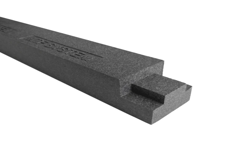 System MTF 85x120, zbliżenie końca belki KNELSEN
