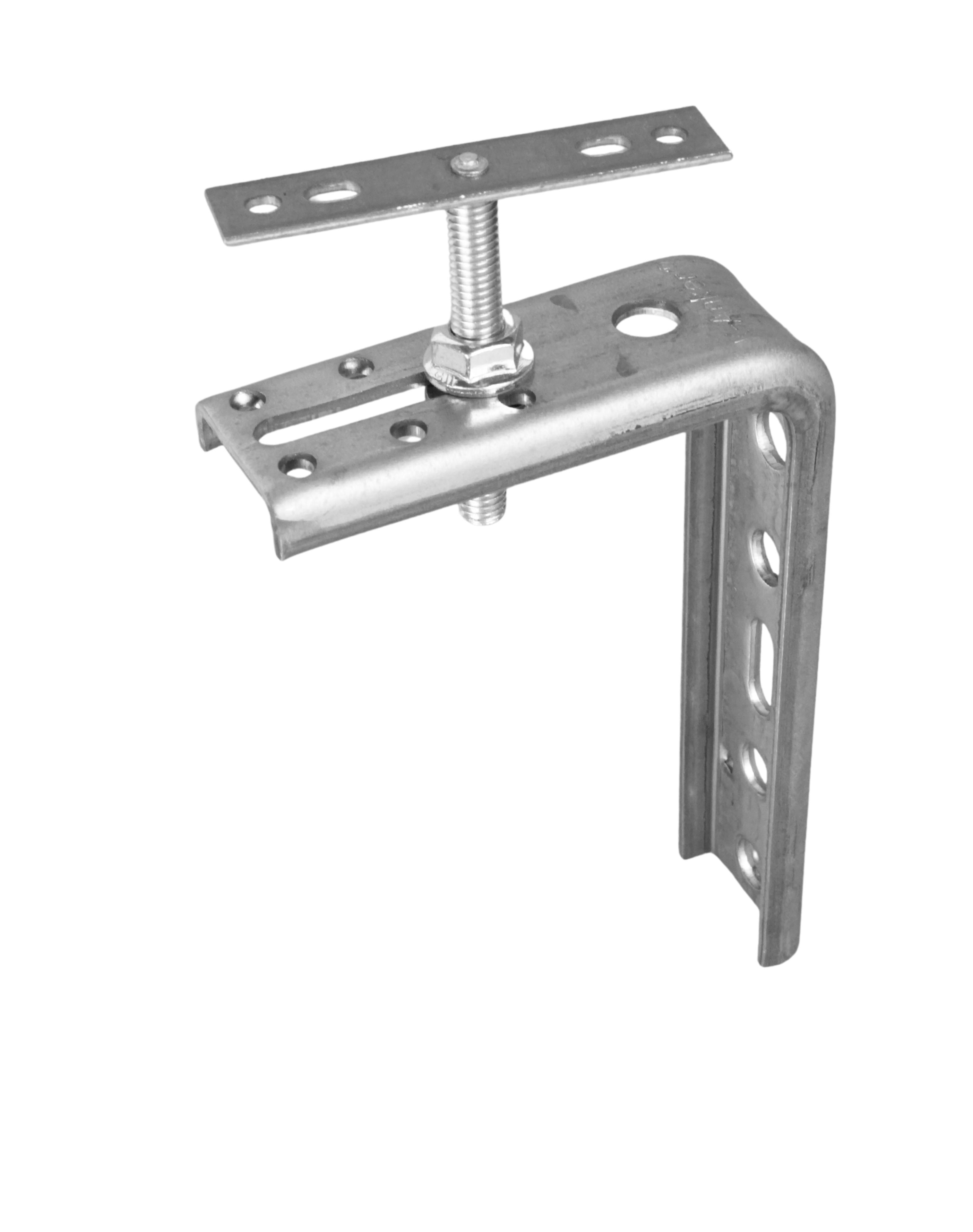 Kątownik do montażu okien Ceownik z elementem regulacyjnym FMW-95x140x3,0-F60, widok produktu KNELSEN